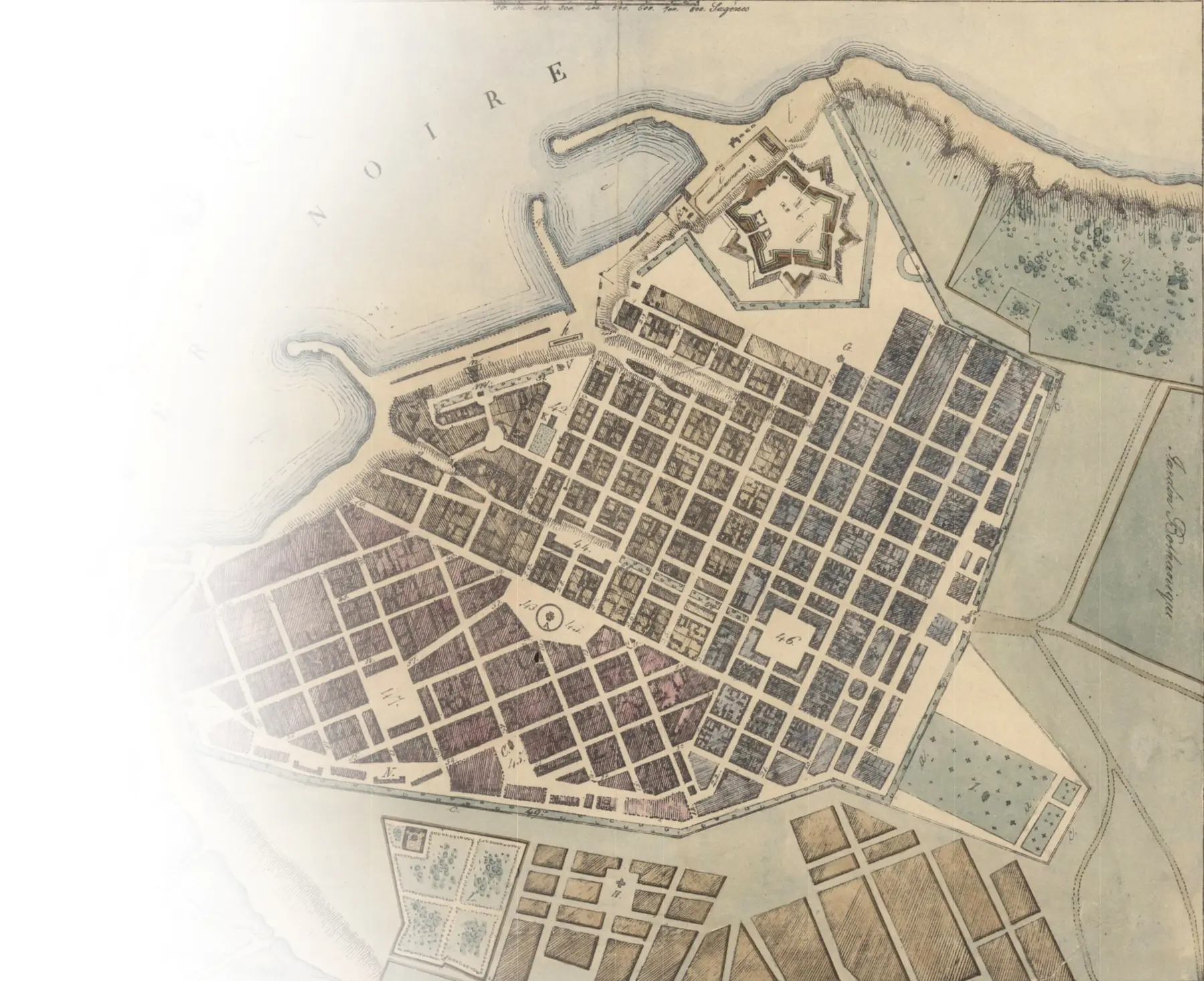 План Одеси 1830 року